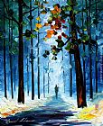 Leonid Afremov path b painting